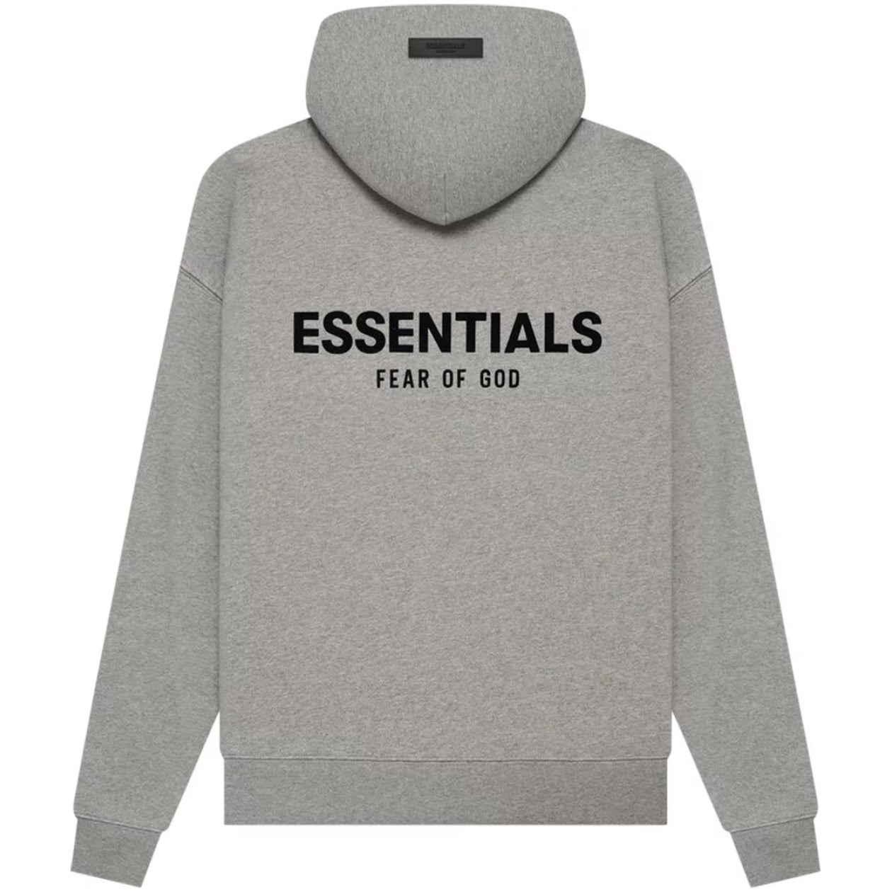 Essentials Dark Oatmeal Hoodie
