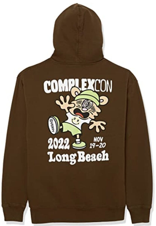 Complexcon Verdy Brown Hoodie 2XL