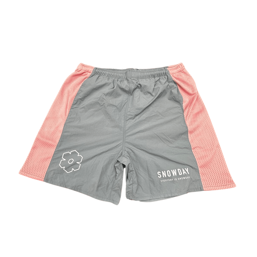 Snowday PinkXGrey Nylon Short L