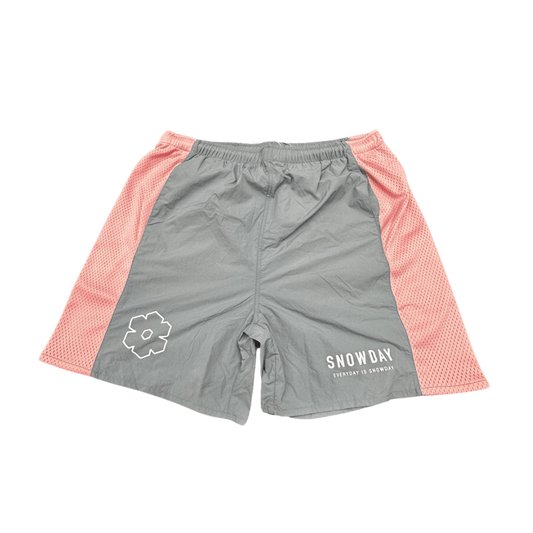 Snowday PinkXGrey Nylon Short L