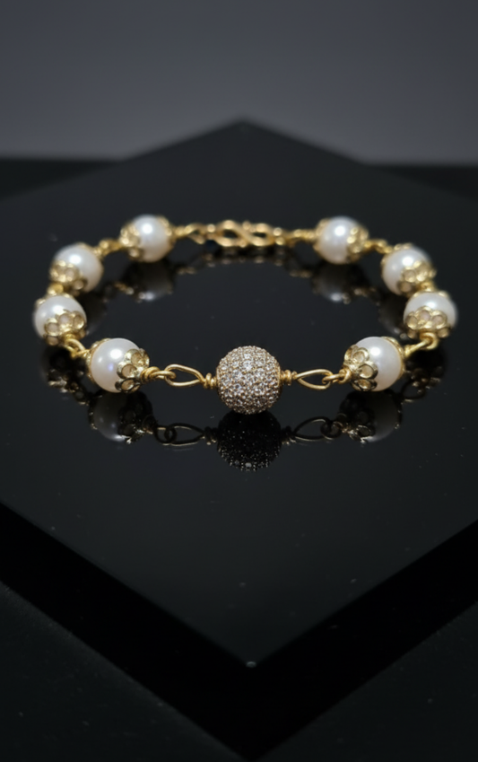 Handmade Pearl Bracelet