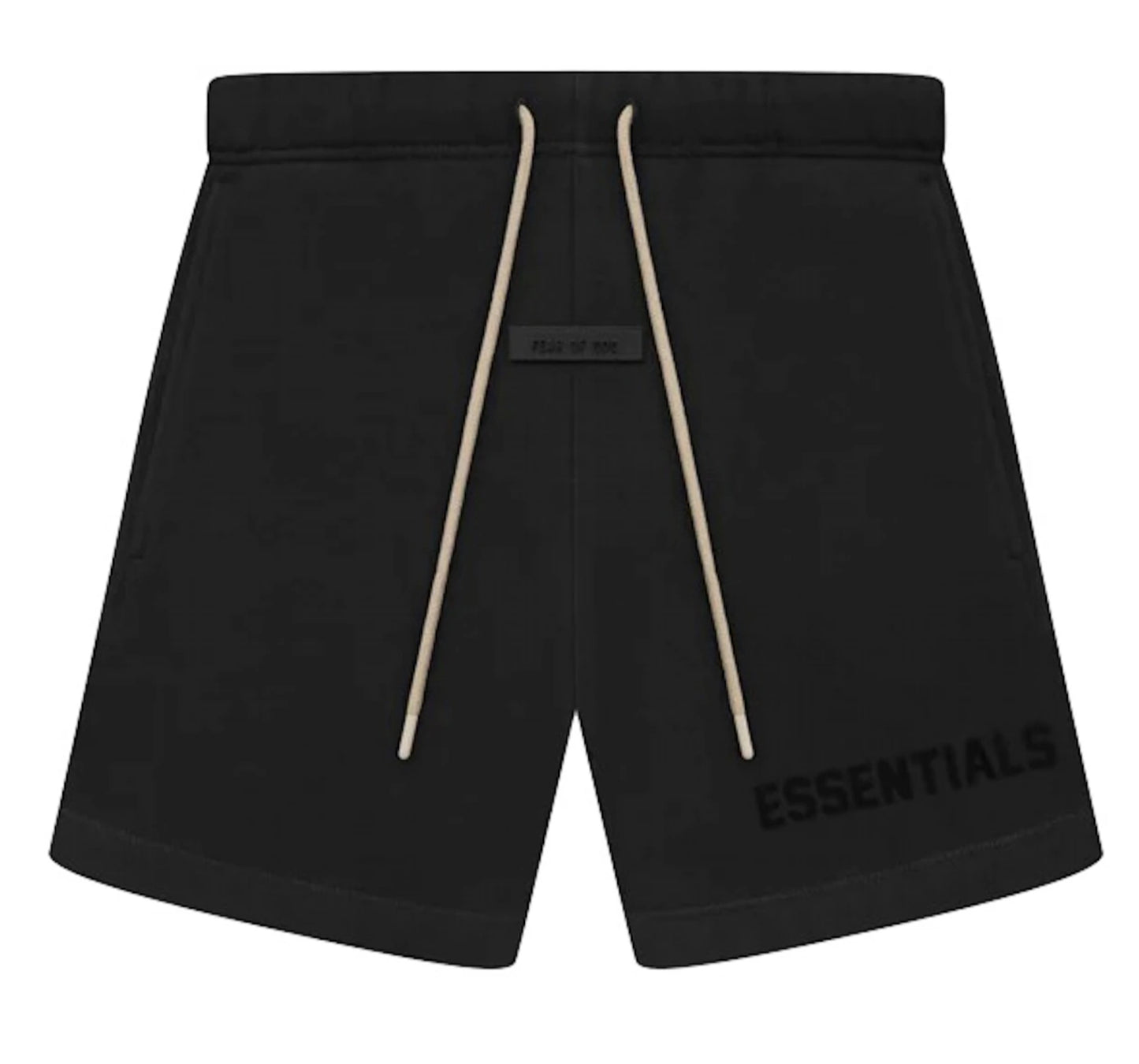 Essentials Jet Black Shorts