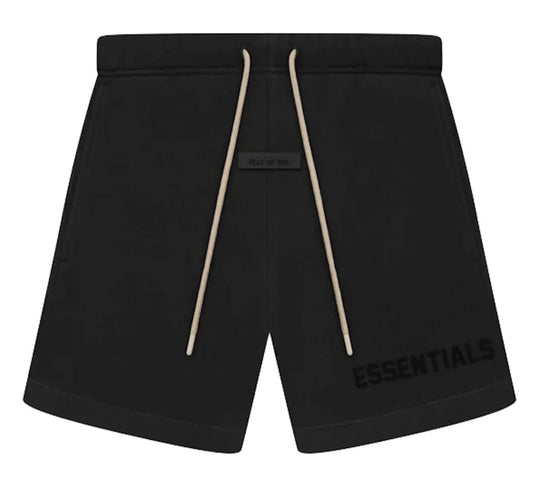 Essentials Jet Black Shorts