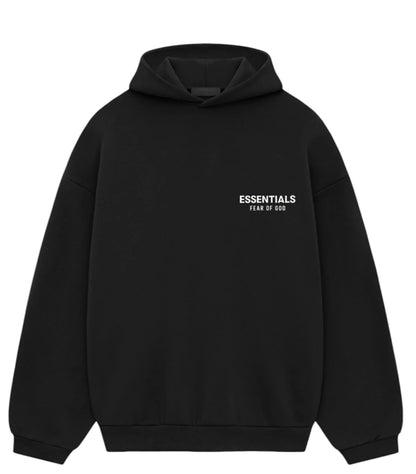Essentials FW24 Black Hoodie